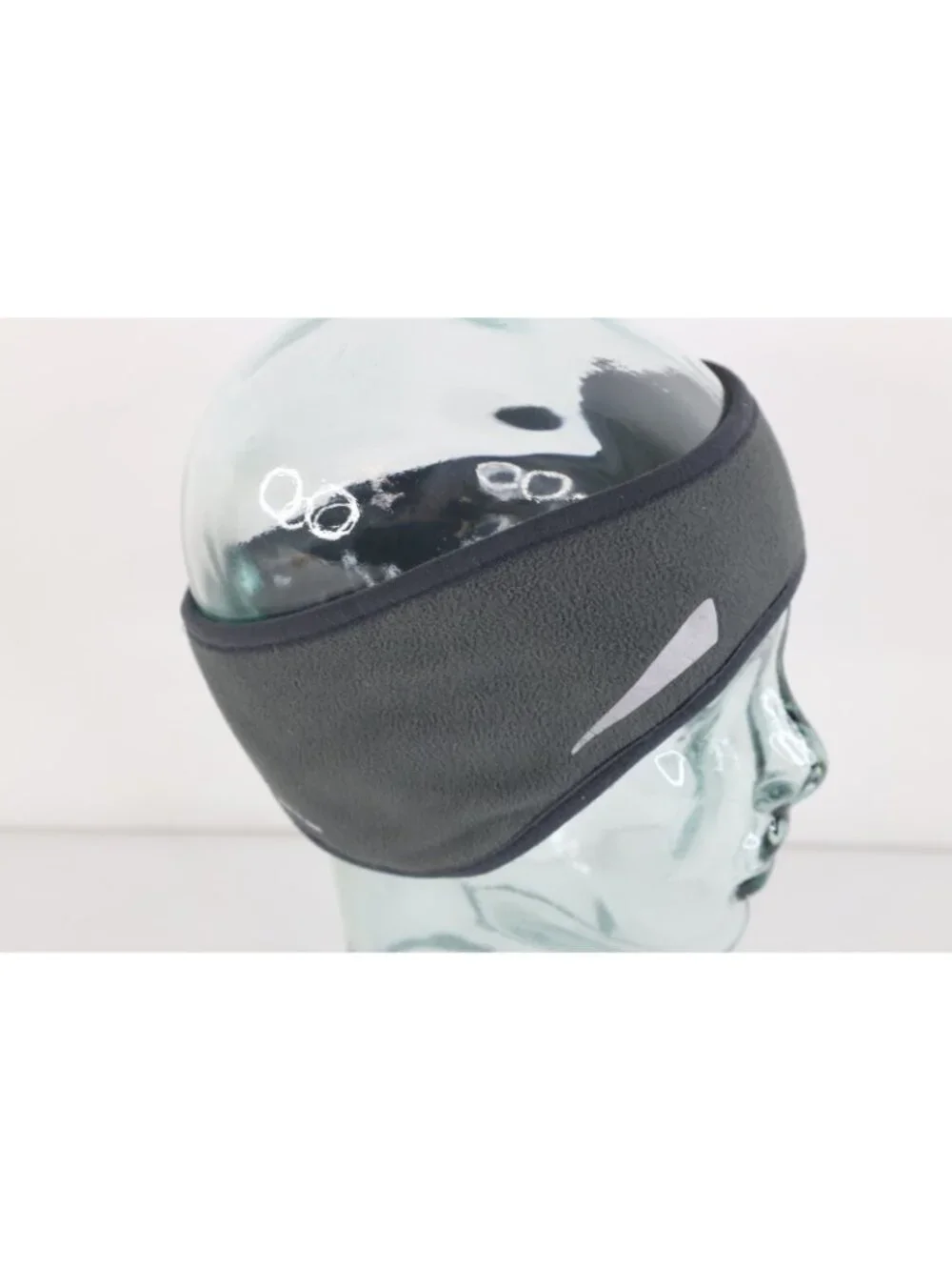 Vintage Y2K Nike Therma Fit Travis Scott Mini Swoosh Reflective Fleece Headband